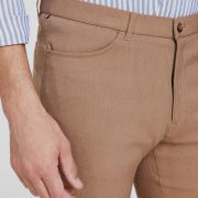Tommy Hilfiger Men’s Modern-Fit Twill Pants Tan Twill B4HP