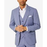 Tommy Hilfiger Men’s Modern-Fit Stretch Suit Separate Jacket Blue 38L B4HP $360