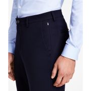 Calvin Klein Men’s Slim-Fit Stretch Solid Knit Suit Pants Navy 34X30 B4HP $135