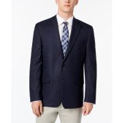 Lauren Ralph Lauren Men’s Classic-Fit Stretch Check Blazer Navy 42R B4HP $295
