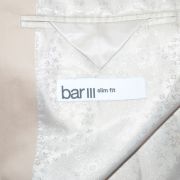 Bar III Men’s Slim-Fit Cotton Stretch Solid Suit Jacket Tan B4HP $360