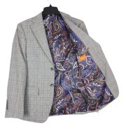 Tallia Men’s Slim-Fit Wool Suit Separate Jacket Cream Brown B4HP $425