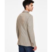 Calvin Klein Men’s Solid Slim-Fit Soft Sport Coat Tan B4HP $295