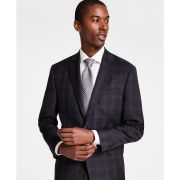 Michael Kors Men Classic-Fit Wool-Blend Suit Separate Jacket Charcoal B4HP $450