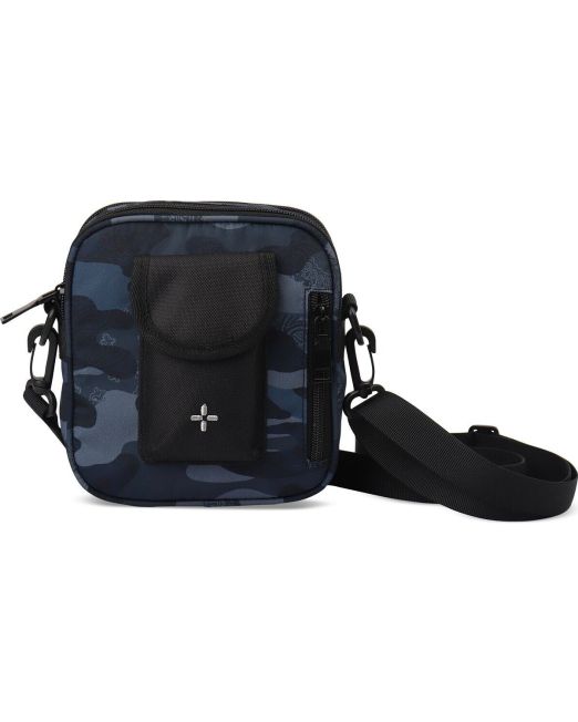 Sun + Stone Men's Camouflage Mini Crossbody Navy Camo OS B4HP