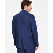 Tommy Hilfiger Men’s Modern-Fit Double-Breasted Suit Jacket Blue 48L B4HP $360