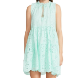 BB Dakota by Steve Madden Women's The Papaya Eyelet Baby Bay Green XL B4HP