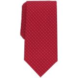 Perry Ellis Men's Bernstein Classic Dot Tie Red OS B4HP
