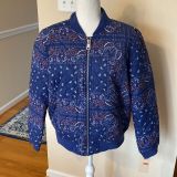 Levi’s Women's Diamond Quilted Casual Bomber Jacket B4HP