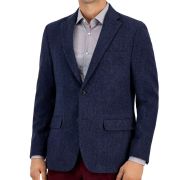 Tommy Hilfiger Men’s Modern-Fit All Wool Sport Coats Blue B4HP