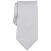 Michael Kors Men’s Remson Pin-Dot Tie Silver OS B4HP