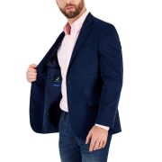 Nautica Men’s Modern-Fit Active Stretch Corduroy Sport Coat Blue B4HP