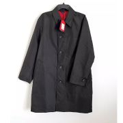 Hugo Boss Men’s Relaxed Fit Coat Black Water Repellent $445 B4HP