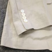 Lauren Ralph Lauren Mens UltraFlex Classic-Fit Tan Linen Sport Coat Tan 48L B4HP