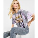 Self Esteem Women's Crewneck Knit Graphic T-Shirt Charcoal B4HP