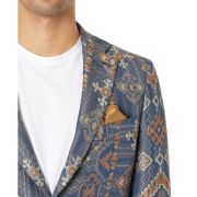 Tallia Men’s Slim-Fit Jacquard Sport Coat Bluegold 38S B4HP $295