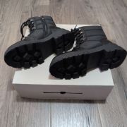 Marc Fisher Women’s Amita Lug Sole Lace Up Hiker Booties B4HP 8M With Defects