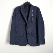 Tommy Hilfiger Men’s Modern-Fit Corduroy Sport Coat Blue 40S B4HP $295
