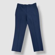 Perry Ellis Portfolio Men’s Modern-Fit Stretch Solid Resolution Pants 36×32 B4HP