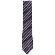 Perry Ellis Men’s Dunstan Geometric-Print Tie Red OS B4HP