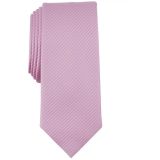 Alfani Men's Andree Solid Tie Pink OS B4HP