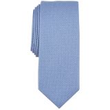 Alfani Men's Minetta Solid Tie Blue OS B4HP