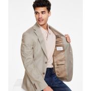 Calvin Klein Men’s Solid Slim-Fit Soft Sport Coat Tan B4HP $295