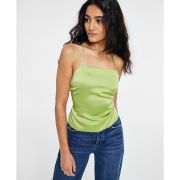 Leyden Women’s Lace-Up Back Camisole Avocado L B4HP