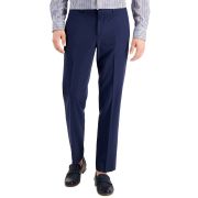 Perry Ellis Portfolio Men’s Modern-Fit Stretch Solid Resolution Pants 36×32 B4HP