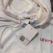 Levi’s Women’s Graphic Cropped Laundry Day Hoodie Tofu XL B4HP