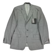 Michael Kors Men’s Classic-Fit Stretch Wool-Blend Suit Jacket Gray 46L B4HP $450