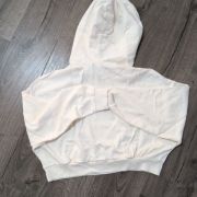 Levi’s Women’s Graphic Cropped Laundry Day Hoodie Tofu XL B4HP