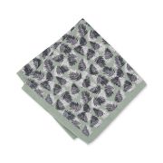 Alfani Men’s Baxley Leaves Pocket Square Mint OS B4HP