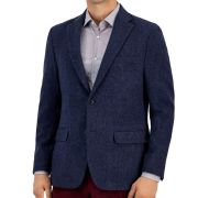 Tommy Hilfiger Men’s Modern-Fit All Wool Sport Coats Blue B4HP
