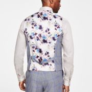 Tayion Collection Men’s Classic Fit Suit Vest Multicolor S B4HP