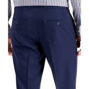 Perry Ellis Portfolio Men’s Modern-Fit Stretch Solid Resolution Pants 36×32 B4HP