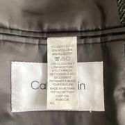 Calvin Klein Men’s Slim-Fit Wool Woven Herringbone Sport Coat Charcoal B4HP $375