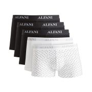 Alfani Men’s 5-Pk. Moisture-Wicking Trunks Black B4HP