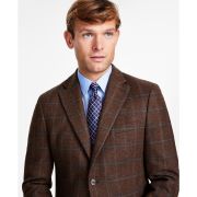 Tommy Hilfiger Men’s Modern-Fit All Wool Sport Coats Brown/Blue B4HP $375