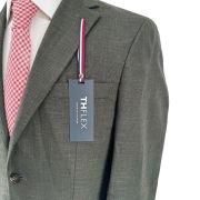 Tommy Hilfiger Men’s Modern-Fit Solid Weave Sport Coat Olive 40L B4HP $295