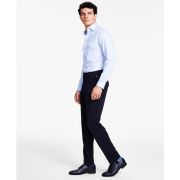 Calvin Klein Men’s Slim-Fit Stretch Solid Knit Suit Pants Navy 34X30 B4HP $135