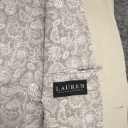 Lauren Ralph Lauren Mens UltraFlex Classic-Fit Tan Linen Sport Coat Tan 48L B4HP