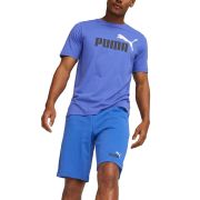 Puma Men’s Essential Logo T-Shirt Crew Neck Royal Sapphire B4HP