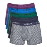 Alfani Men's 5-Pk. Moisture-Wicking Trunks Navy B4HP
