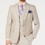 Tommy Hilfiger Men’s Modern-Fit Stretch Suit Separate Jacket Tan 38L B4HP $360
