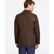 Tommy Hilfiger Men’s Modern-Fit All Wool Sport Coats Brown/Blue B4HP $375