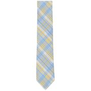 Club Room Men’s McKay Plaid Tie Yellow OS B4HP