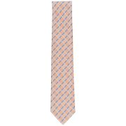 Perry Ellis Men’s Geometric-Print Tie Orange OS B4HP