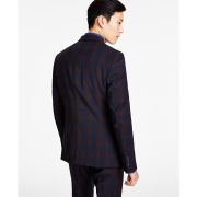 Bar III Men’s Slim-Fit Suit Jackets Burgundy/blue B4HP