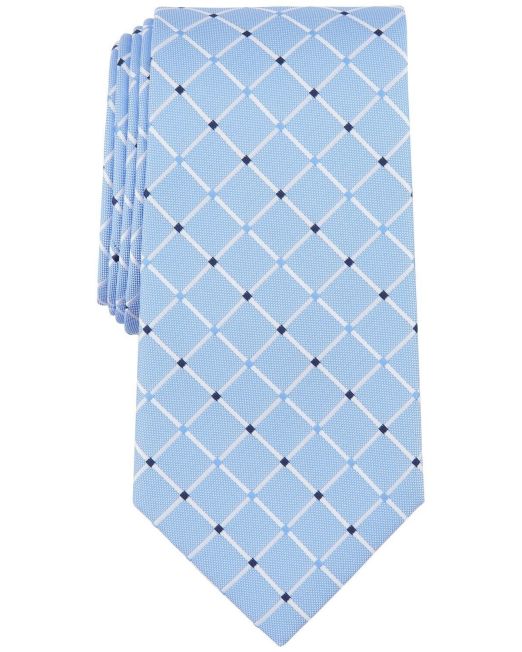 Club Room Men's Schiller Grid Tie OS B4HP